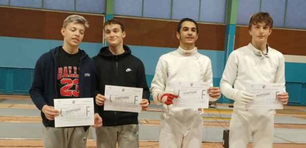 Résultats IDF 1 individuel Epée Homme M17 14/11/2021 PARIS