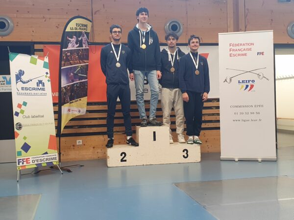Résultat IDF Ind Epée H M20 – 21/01/2024 BEAUMONT