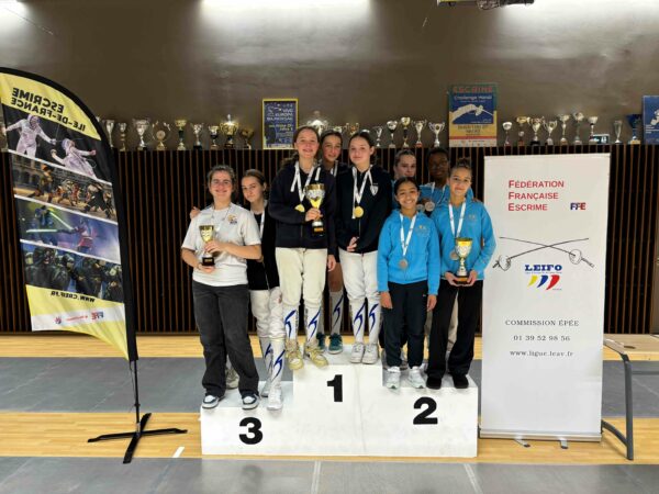 Résultat Championnat IDF EQ Epée D M15 – 09/11/24 SAINT GRATIEN