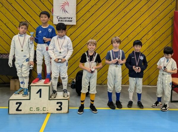Résultat EDJ n°2 Ind Sabre H M9 01/12/24 COURTRY