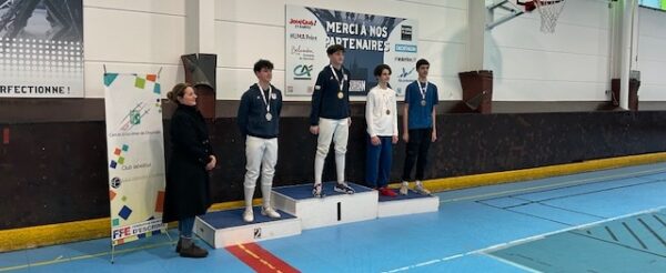 Résultat Epreuve IDF n°2 Ind Sabre H M15 15/12/24 DOURDAN