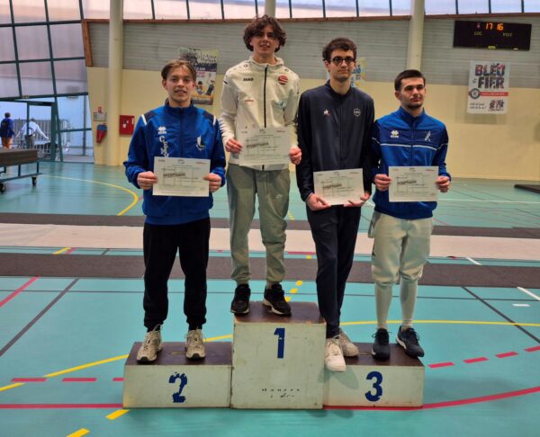 Résultat Championnat IDF Ind Epée H M20 – 02/03/25 MANTES LA JOLIE