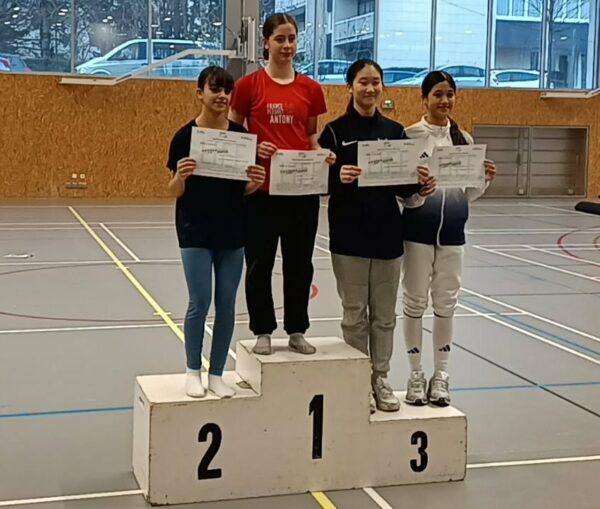 Résultat Championnat IDF Ind Fleuret D M15 – 16/03/25 VELIZY