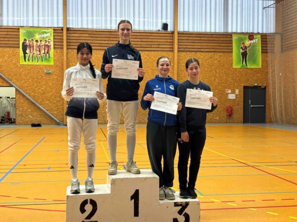 Résultat Championnat IDF Ind Fleuret D M17 – 09/03/25 TRAPPES