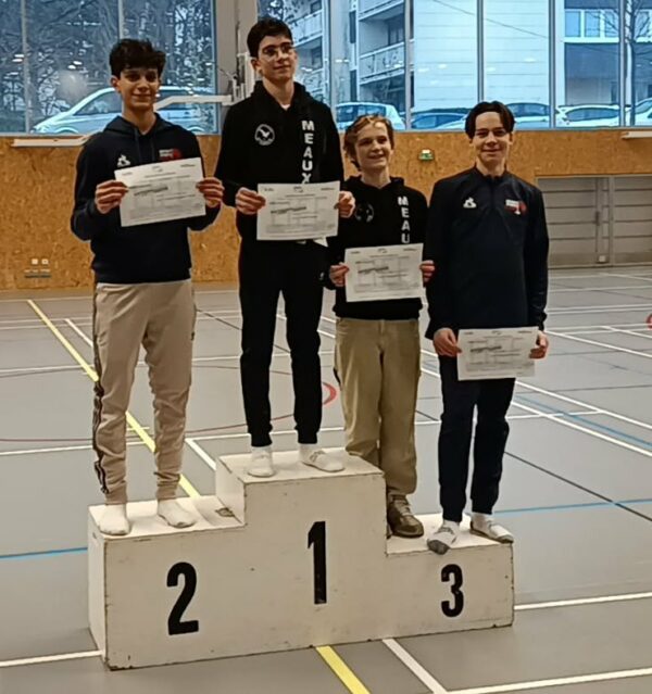 Résultat Championnat IDF Ind Fleuret H M15 – 16/03/25 VELIZY