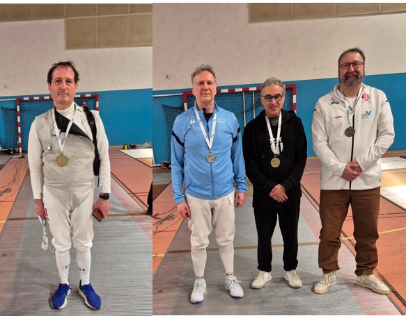 Résultat Championnat IDF Ind Fleuret H V3-V4 – 22/03/25 PARIS