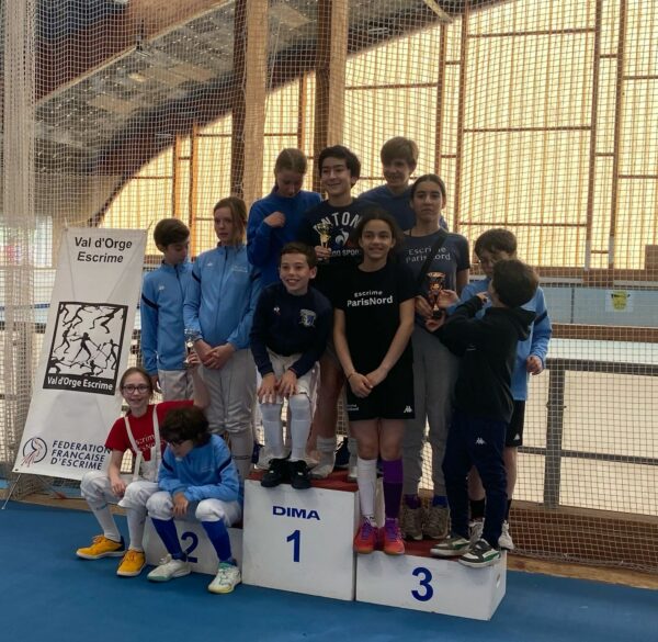 Résultat Championnat IDF Equipes Fleuret D et H M13 N2 – 04/05/25 VIRY CHATILLON
