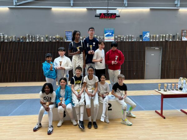 Résultat Championnat IDF Equipes Epée D&H N1 M13 – 03/05/25 SAINT GRATIEN