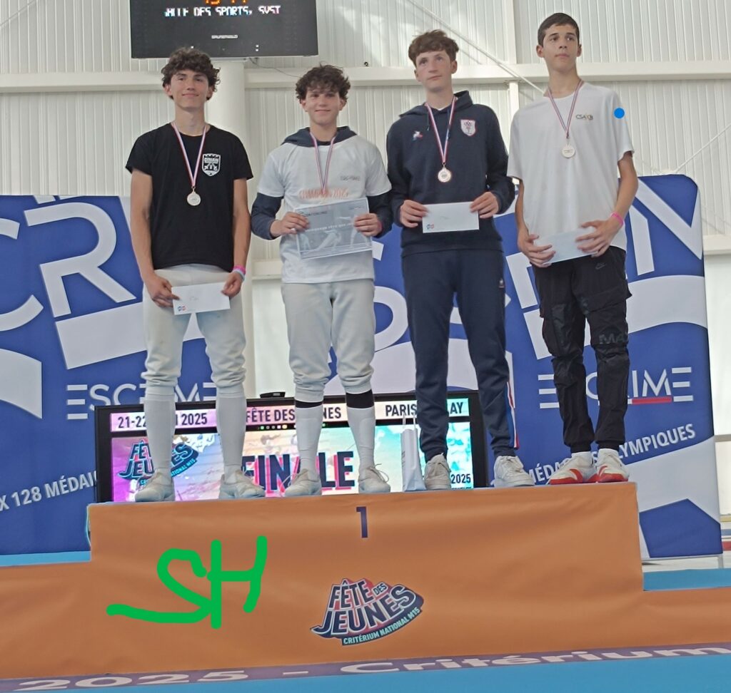 Podiums Fête des Jeunes 2025