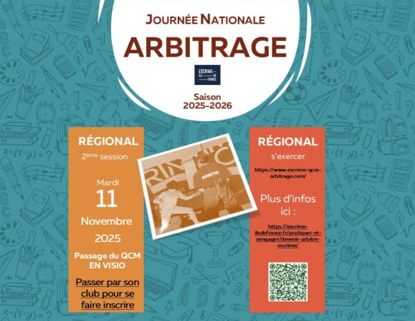 JNA – QCM 2ème session Régionale – 11/11/25 – S’inscrire
