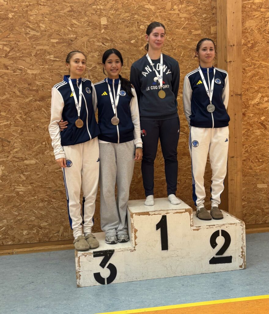 Podiums 2025-2026 / Compétitions de la Ligue Île de France d'Escrime