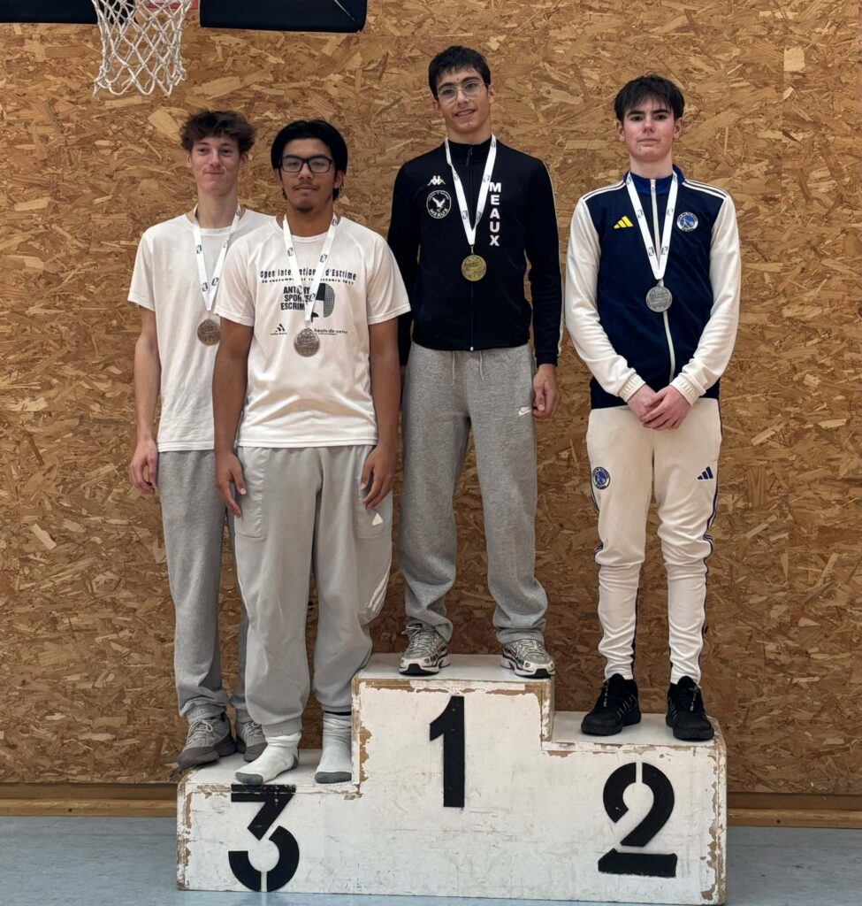 Podiums 2025-2026 / Compétitions de la Ligue Île de France d'Escrime