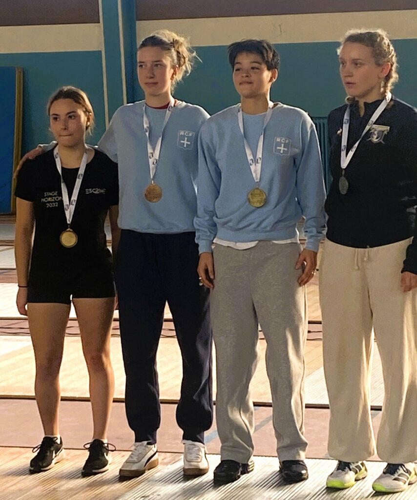 Podiums 2025-2026 / Compétitions de la Ligue Île de France d'Escrime