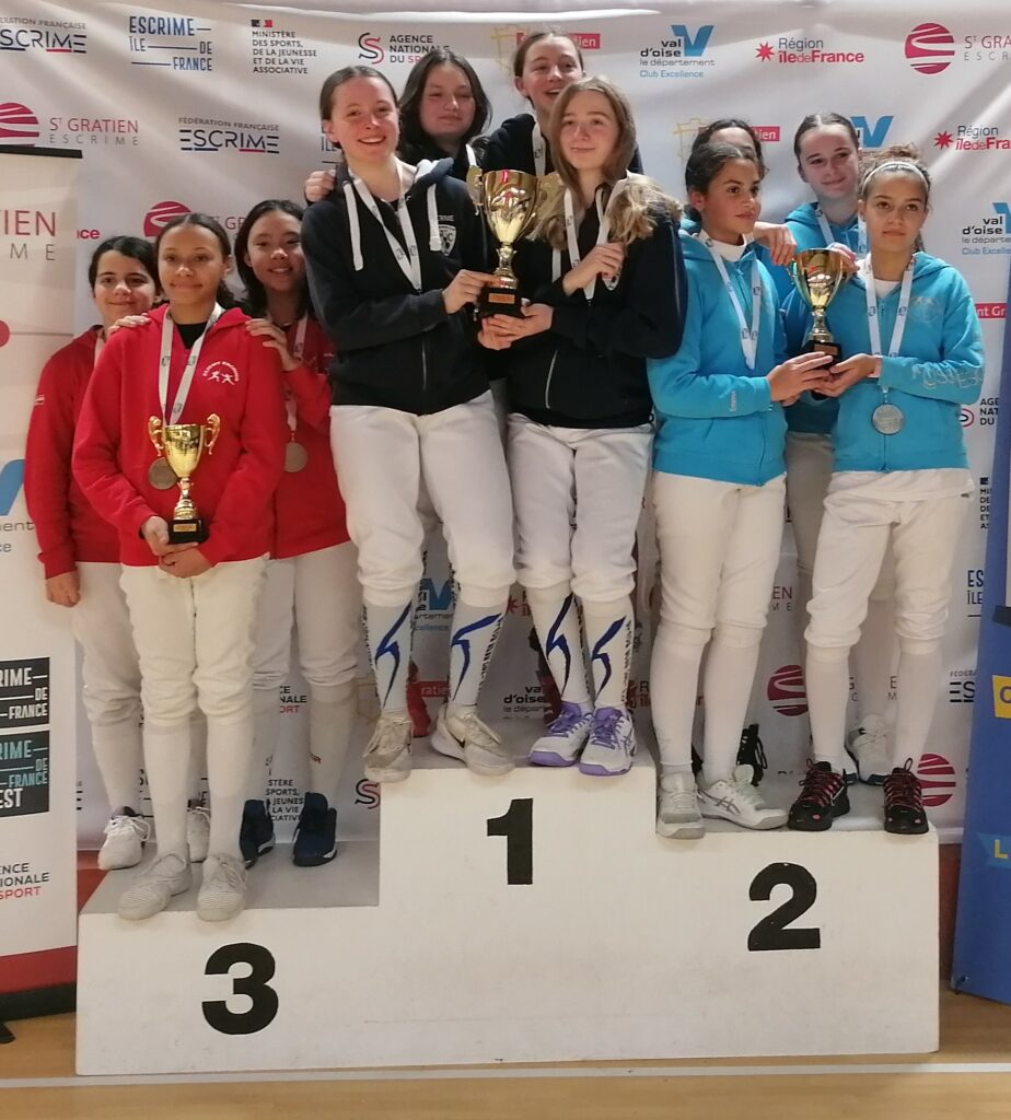 Podiums 2025-2026 / Compétitions de la Ligue Île de France d'Escrime