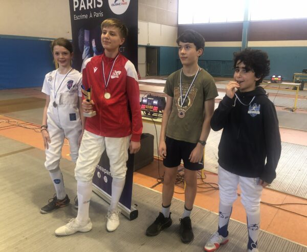 Résultat EDJ 2 Ind Sabre H M13 – 16/11/25 PARIS