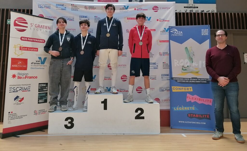 Podiums 2025-2026 / Compétitions de la Ligue Île de France d'Escrime