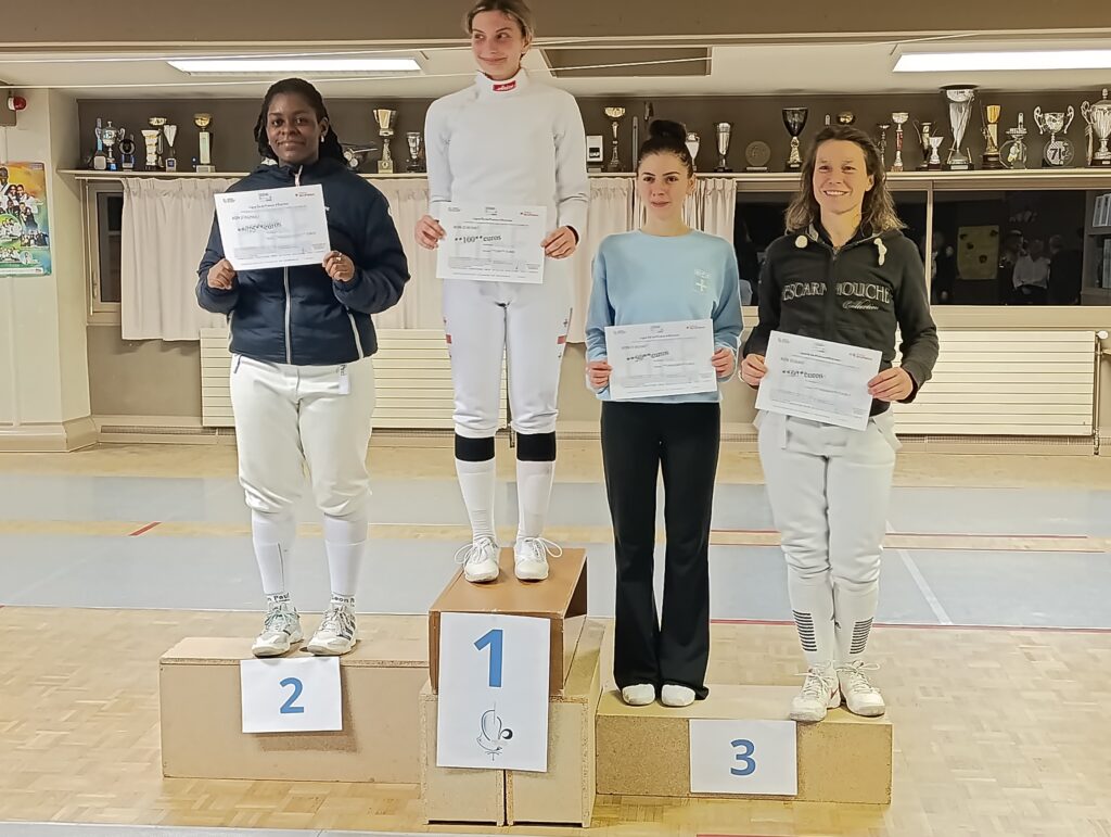 Podiums 2025-2026 / Compétitions de la Ligue Île de France d'Escrime