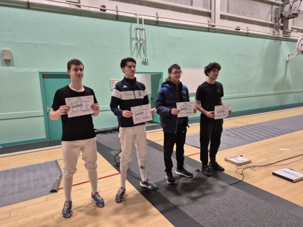 Résultat Epreuve IDF 1 Ind Epée H M17 – 07/12/25 BONDY