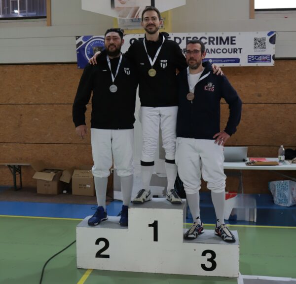 Résultat Epreuve IDF 1 Ind Sabre H Vétéran 1 – 30/11/25 GUYANCOURT