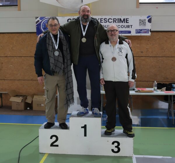 Résultat Epreuve IDF 1 Ind Sabre H Vétéran 3 – 30/11/25 GUYANCOURT