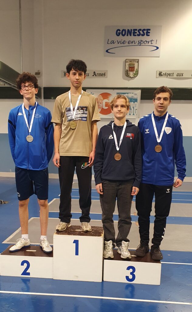 Podiums 2025-2026 / Compétitions de la Ligue Île de France d'Escrime