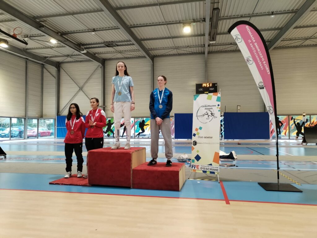 Podiums 2025-2026 / Compétitions de la Ligue Île de France d'Escrime