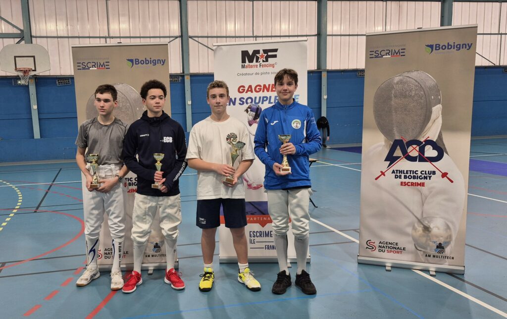 Podiums 2025-2026 / Compétitions de la Ligue Île de France d'Escrime