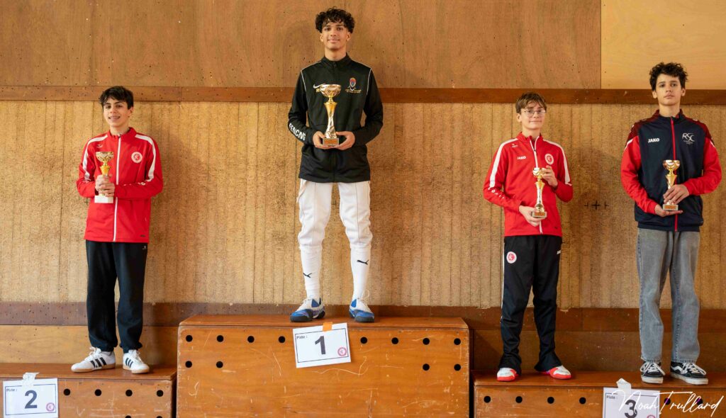 Podiums 2025-2026 / Compétitions de la Ligue Île de France d'Escrime