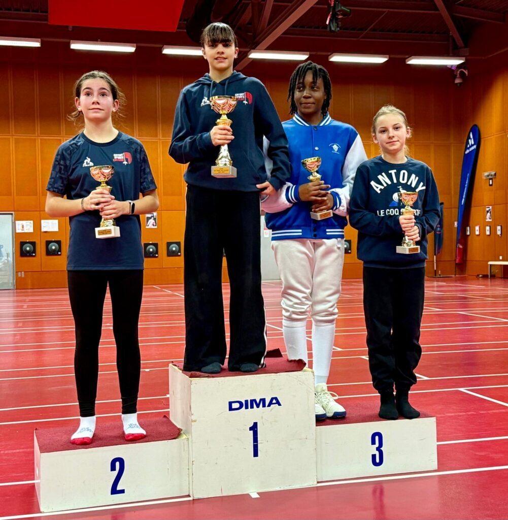 Podiums 2025-2026 / Compétitions de la Ligue Île de France d'Escrime