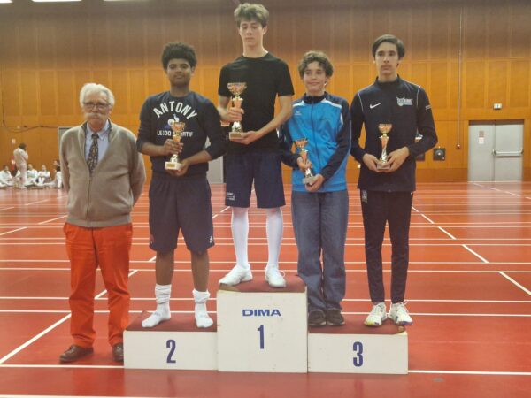 Résultat H2036 8e finale 78-92-95 Ind Fleuret H M15 – 30/11/25 ANTONY