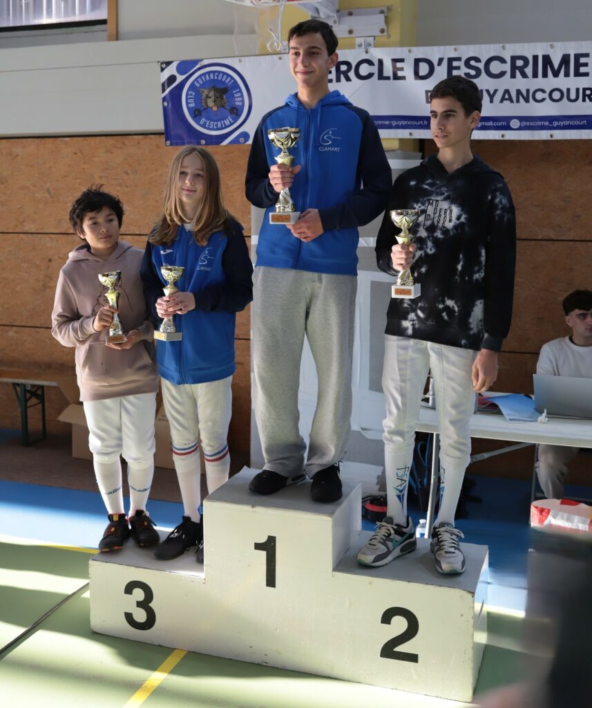 Podiums 2025-2026 / Compétitions de la Ligue Île de France d'Escrime