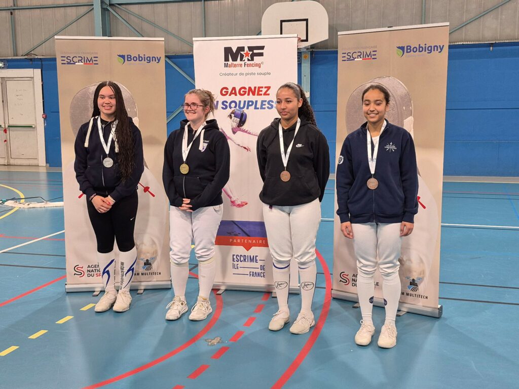 Podiums 2025-2026 / Compétitions de la Ligue Île de France d'Escrime