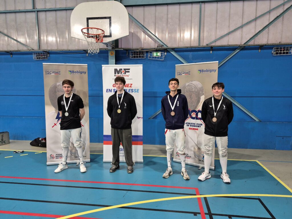 Podiums 2025-2026 / Compétitions de la Ligue Île de France d'Escrime