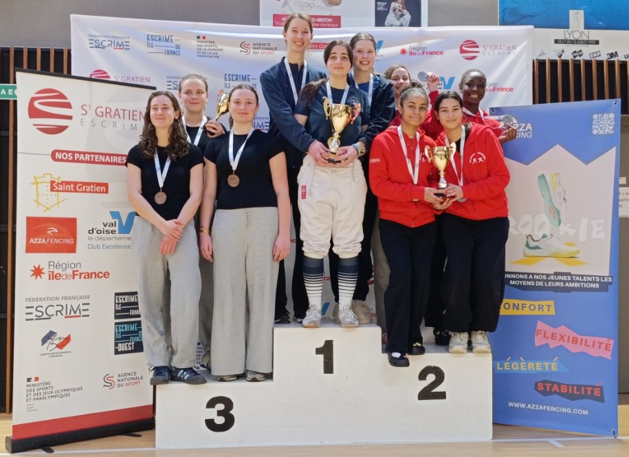 Podiums 2025-2026 / Compétitions de la Ligue Île de France d'Escrime