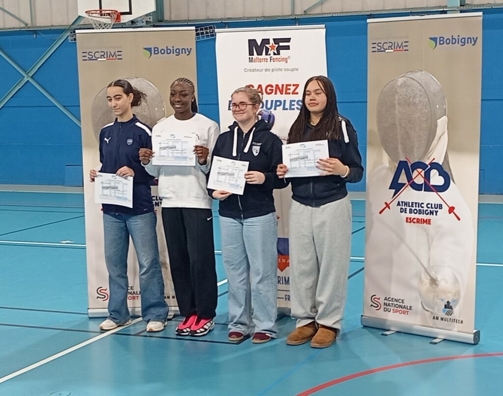 Podiums 2025-2026 / Compétitions de la Ligue Île de France d'Escrime