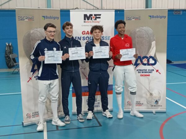 Résultat Championnat IDF Ind Epée H M20 – 15/02/26 BOBIGNY