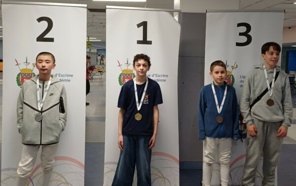 Résultat Epreuve ID clubs 75-93 Ind Epée H M13 15/02/2026 PARIS