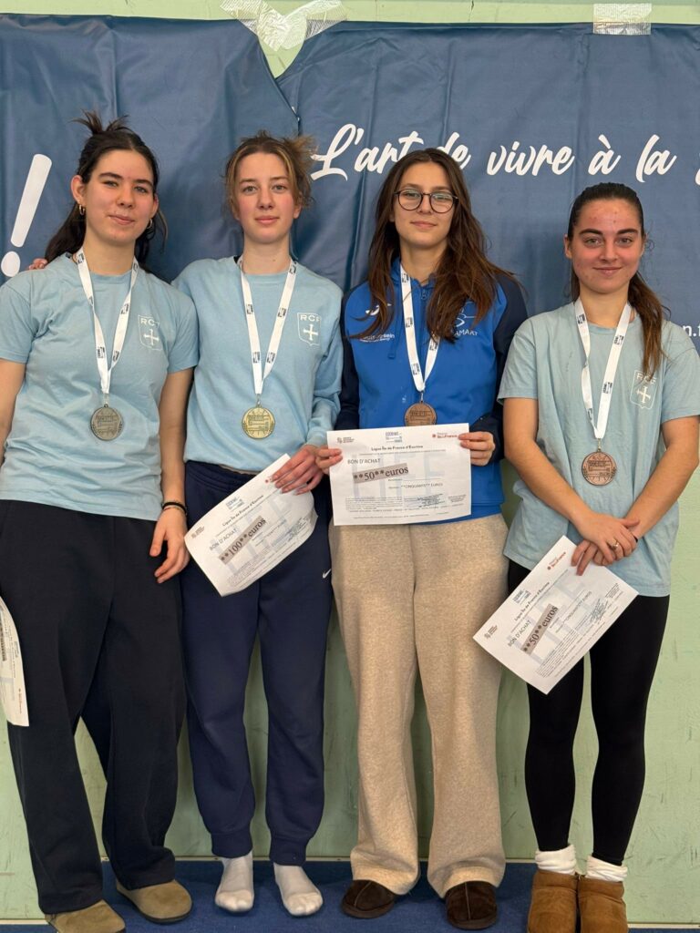 Podiums 2025-2026 / Compétitions de la Ligue Île de France d'Escrime