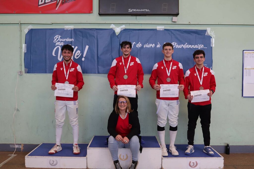 Podiums 2025-2026 / Compétitions de la Ligue Île de France d'Escrime