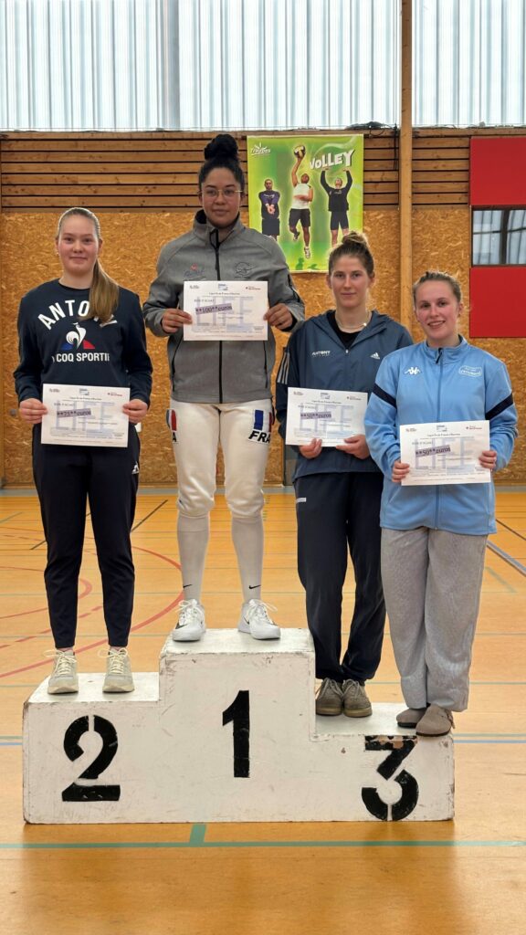 Podiums 2025-2026 / Compétitions de la Ligue Île de France d'Escrime