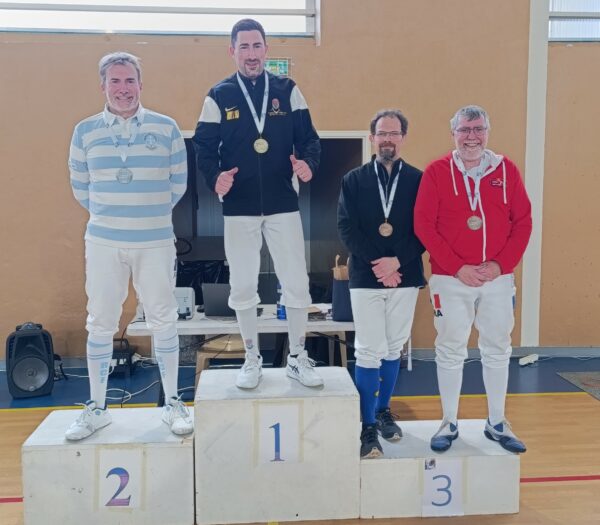 Résultat Championnat IDF Ind Sabre H Veteran 2 – 28/03/26 LE MEE