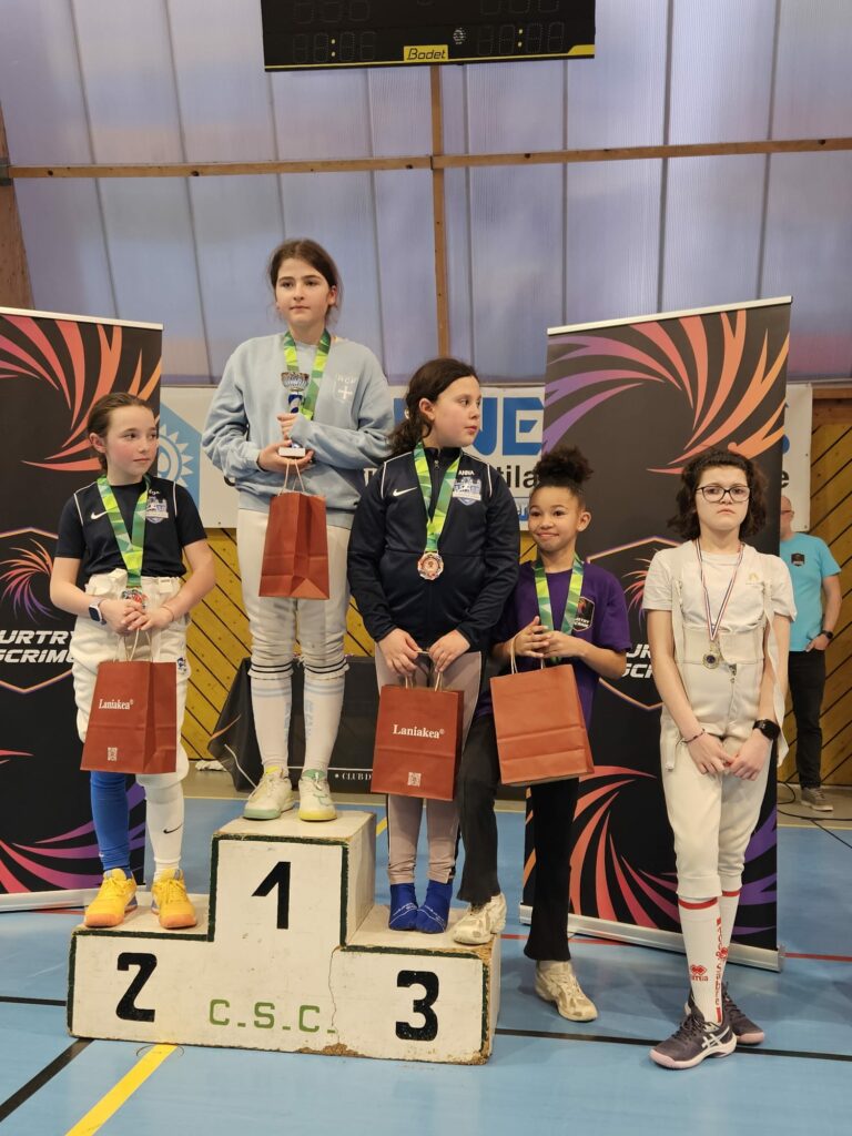 Podiums 2025-2026 / Compétitions de la Ligue Île de France d'Escrime