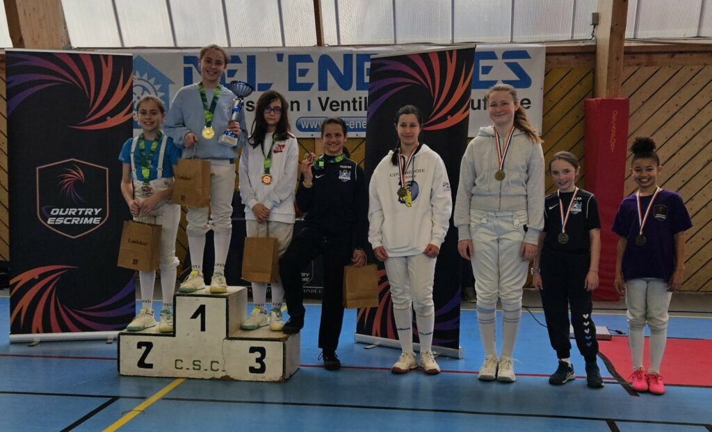 Podiums 2025-2026 / Compétitions de la Ligue Île de France d'Escrime