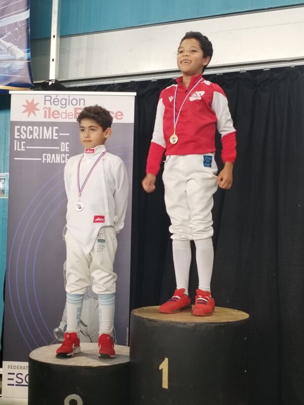 Résultat EDJ 1 IDF Individuel Sabre H M11 – 11/10/2026 MARLY LE ROI