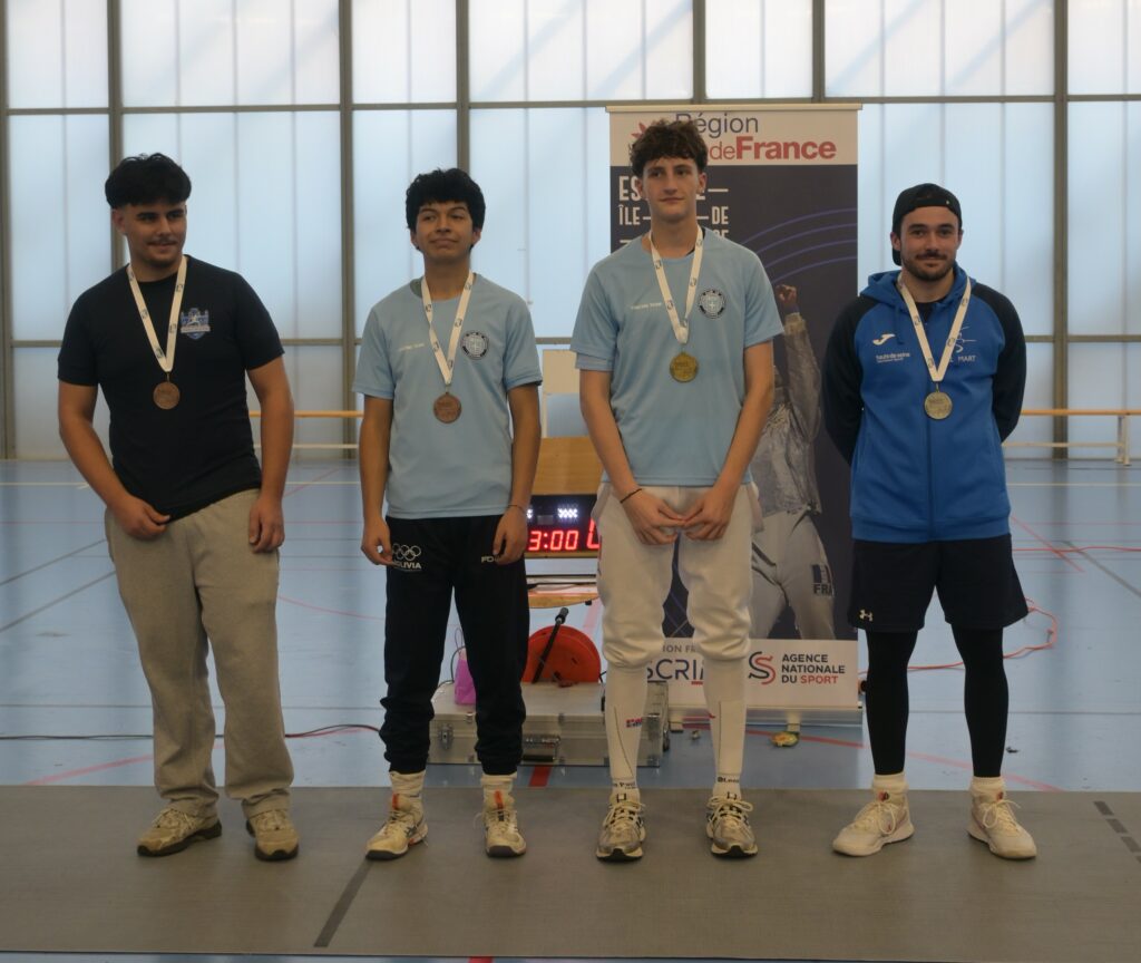 Podiums 2026-2027 / Compétitions Ligue Île de France d'Escrime