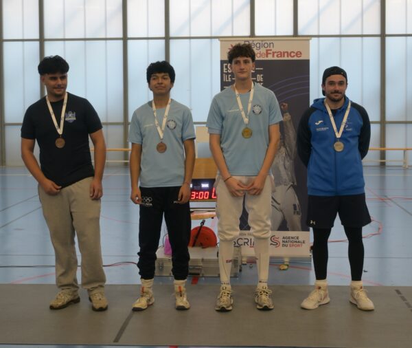 Résultat EPREUVE IDF Individuel Sabre H Senior – 04/10/26 CLAMART