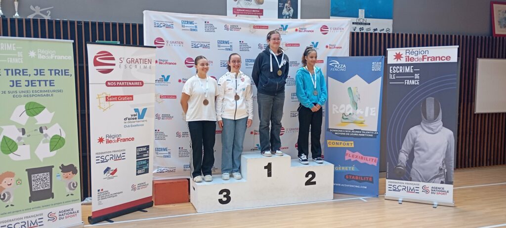 Podiums 2026-2027 / Compétitions Ligue Île de France d'Escrime