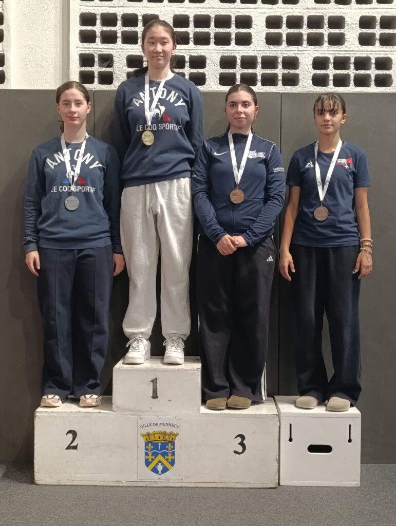 Podiums 2026-2027 / Compétitions Ligue Île de France d'Escrime